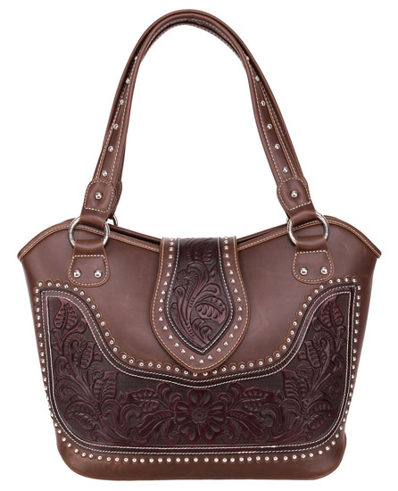 Montana West Tooling Concealed Handgun Collection HANDBAG