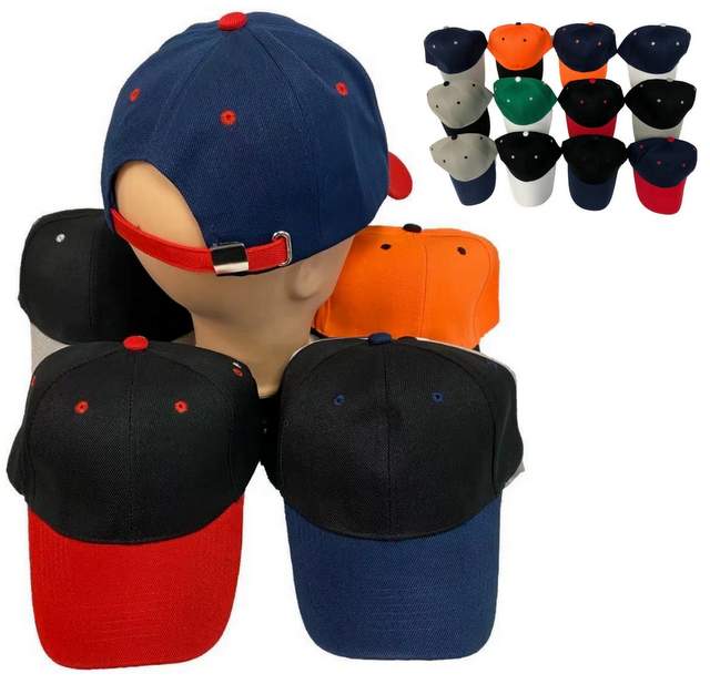 Wholesale Bi-Color Baseball Cap