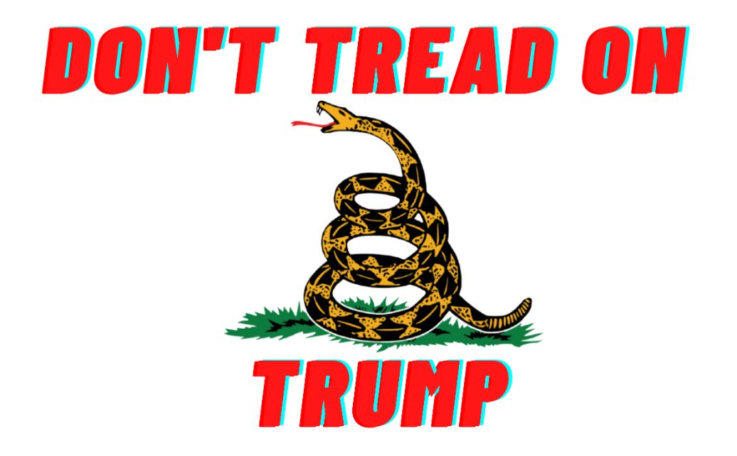 Wholesale Don't Tread On Trump Bumper Sticker