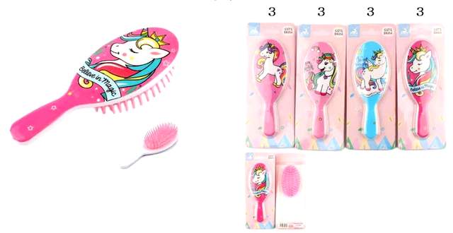 wholesale Unicorn Style Kids HAIR Brush