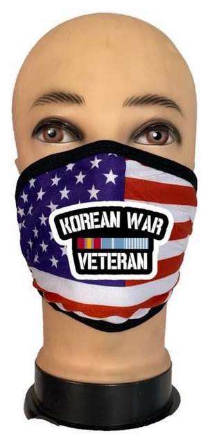 Wholesale FLAG Style Face Mask Korean War Venteran