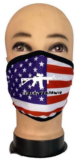 Wholesale FLAG Style Face Mask We Don't Call 911