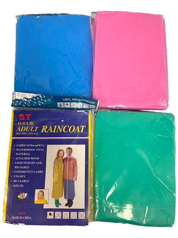 Wholesale Adult size Rain COAT