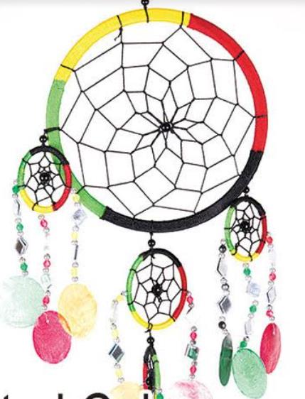 Wholesale 6inch Diameter Assorted DREAM CATCHERs with Beads