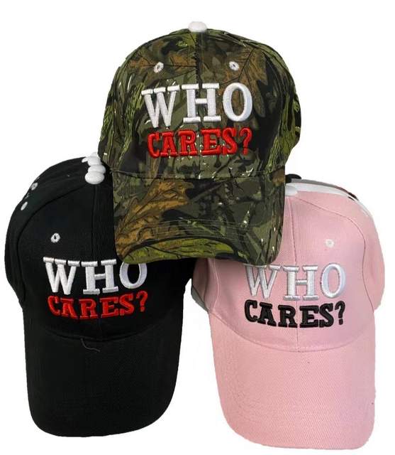 Wholesale Who Cares? Baseball Cap/HAT