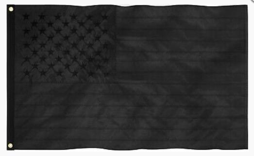 Wholesale Black USA FLAG