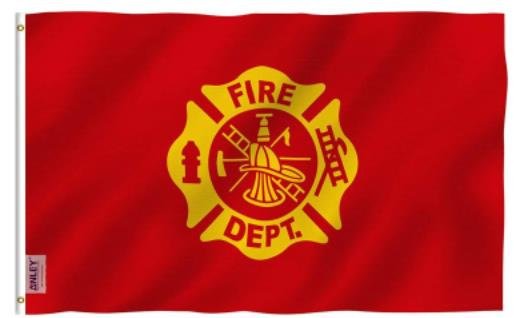 Wholesale Fire Department FLAGs