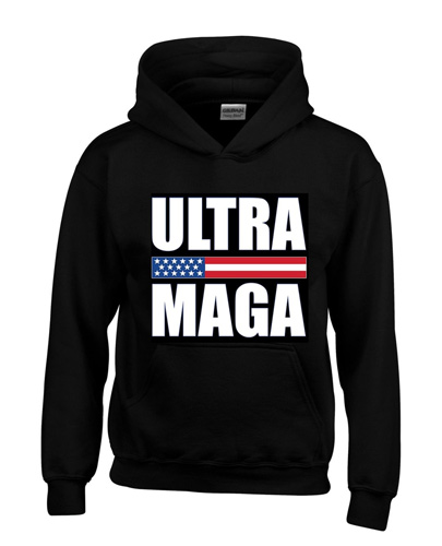 Wholesale Black T Shirt Ultra MAGA XXXL