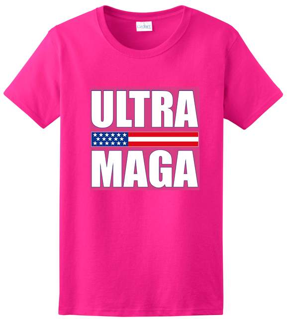 Wholesale Ultra MAGA T-SHIRT Pink