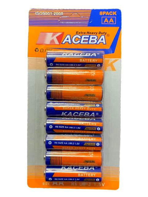 Wholesale 8pc AA BATTERY Extra Heavy Duty