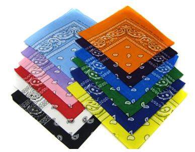 Wholesale Paisley Styles BANDANA assorted colors