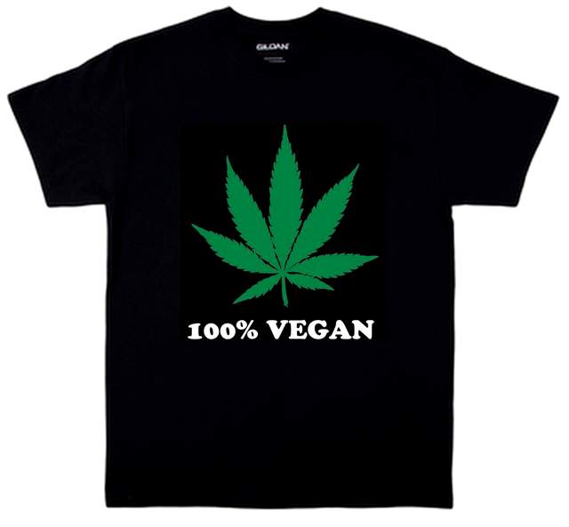 Wholesale 100% Vegan Marijuana Leaf SHIRTs XXL