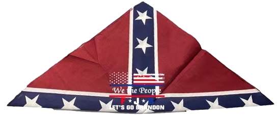 Wholesale We The People Let's Go Brandon REBEL Bandana