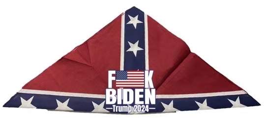 Wholesale FK Biden Trump 2024 REBEL Bandana