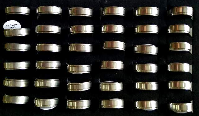 Wholesale Stainless Steel Spinner Ring