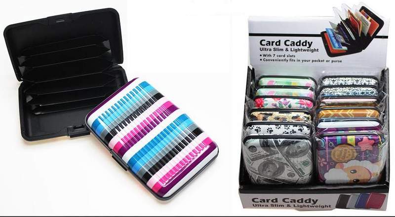 Wholesale Card WALLET assorted colors