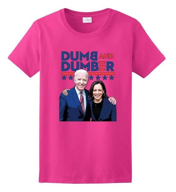 Wholesale DUMB AND DUMBER T-SHIRT Pink color XXL