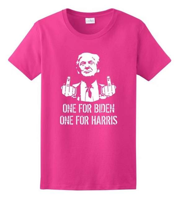 Wholesale One for Biden and One for Harris  Pink Color SHIRTs