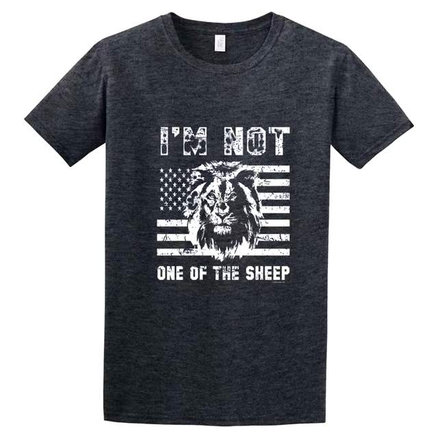 Wholesale I'm NOT one of the Sheep Dark Heather T-SHIRTs