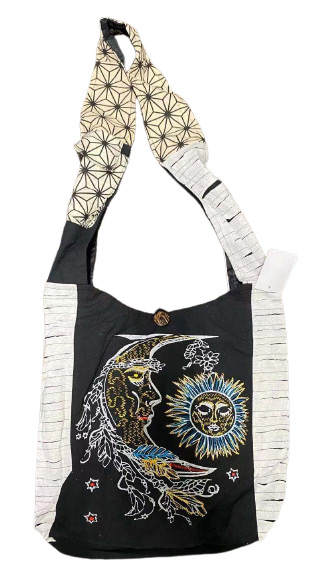Wholesale Embroiled SUN Moon Handmade Hobo Bag