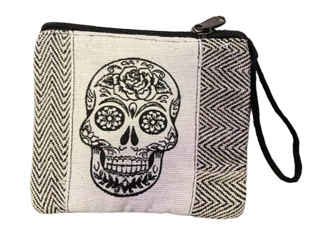 Wholesale Sugars Skull Handmade Coin Purse/CLUTCH