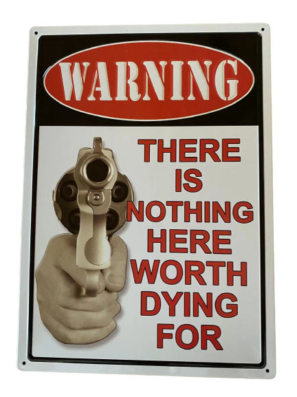 Wholesale Retro metal Tin SIGN Wall Poster Warning