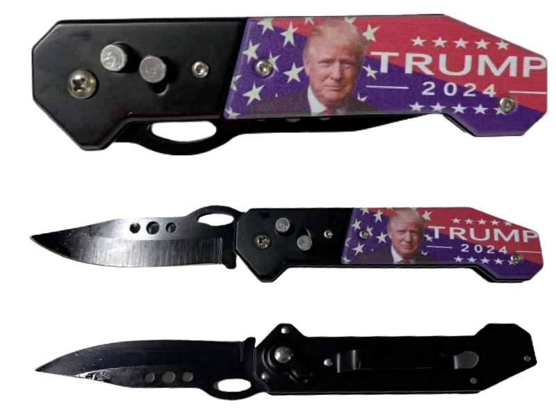 Wholesale Switch blade KNIFE Trump 2024