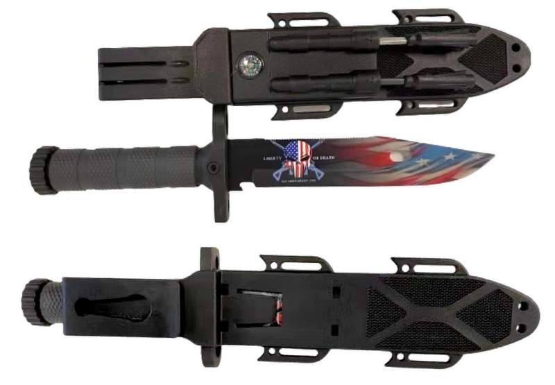 Wholesale Hunting KNIFE (Liberty Or Death 2ND Amendment)