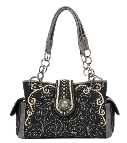 Montana West Concho Collection Concealed Carry SATCHEL