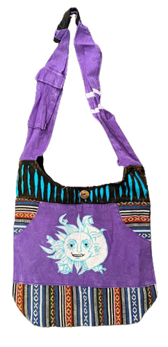 Sun and Moon handmade hobo BAGS