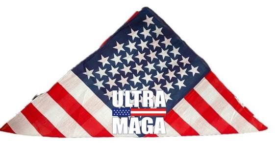 Wholesale USA FLAG Bandana ULTRA MAGA