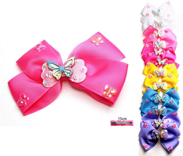 Wholesale Butterfly Bow Tie HAIR Clip