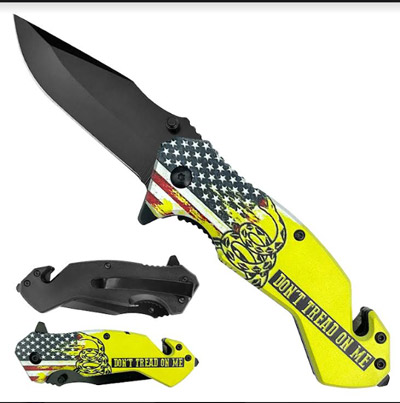 Wholesale Black Blade Spring Assisted KNIFE