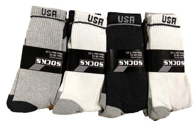 Wholesale Man USA SCREW Socks