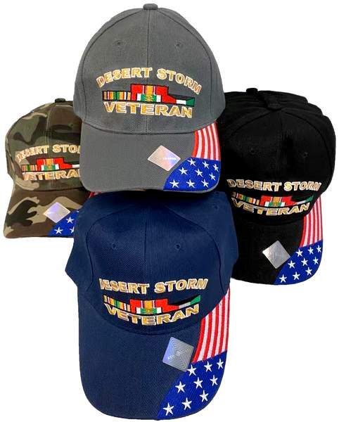 Wholesale Desert Storm Veteran Baseball Cap/HAT