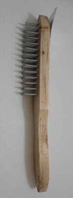 Wholesale 12 PCs of wood handle wire brush