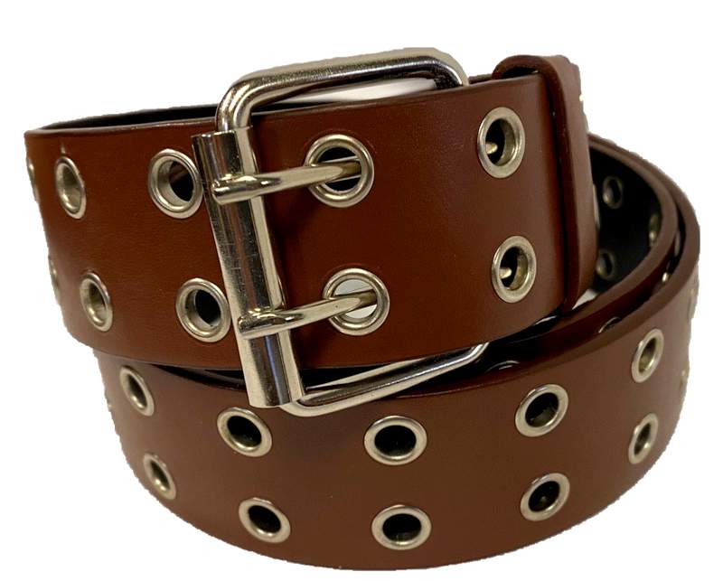 Wholesale Brown Color Man BELT with 2 holes