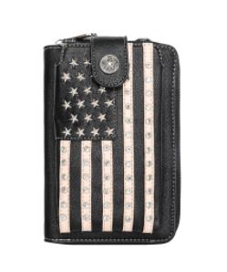 Montana West Western American Pride Phone Case Crossbody WALLET