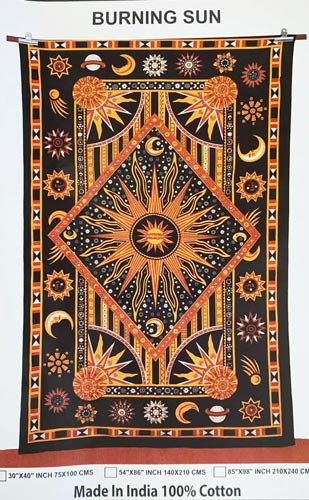 Wholesale Burning Sun Design TAPESTRY