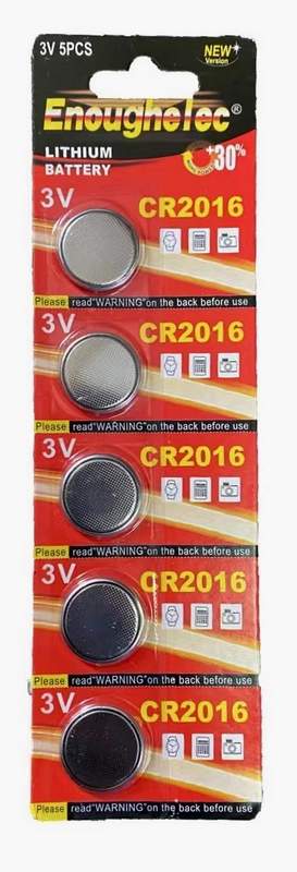 Wholesale BATTERY CR2016 For Watch/ Calculator