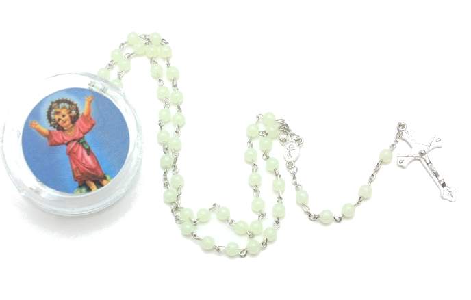 Wholesale Glow In the Dark Rosary/ Necklace