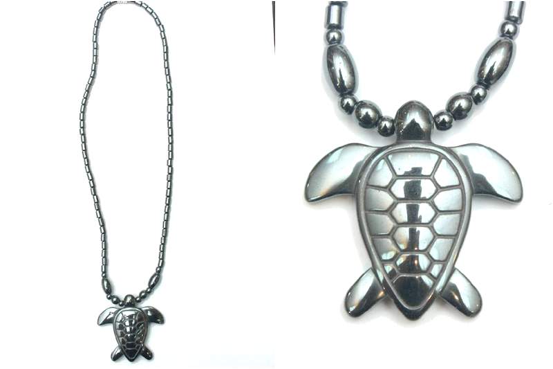 Wholesale 21'' TURTLE HEMATITE NECKLACE