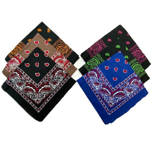 Bandana-Assorted Paisley Assortment