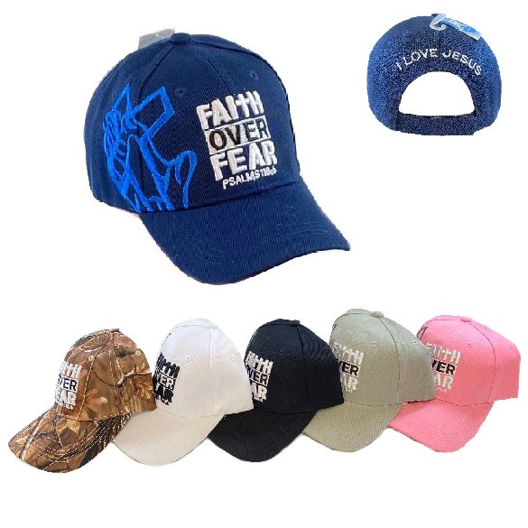 Wholesale Faith Over Fear BALL CAP/Hat
