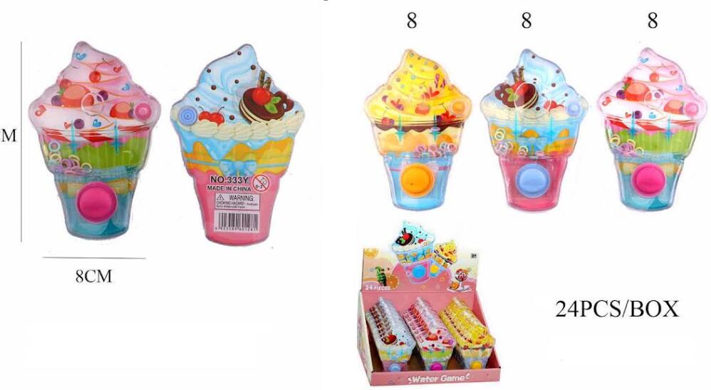 Wholesale Ice Cream Shape Water Game