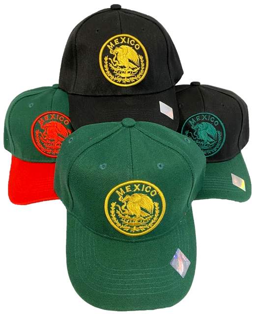 Wholesale Eagle Flag Mexico BASEBALL CAP/Hat