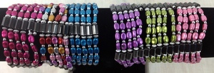 Magnetic HEMATITE Bean Shaped Wraped Necklace/ Bracelet