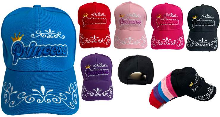 Wholesale Kids/ Children size Princess BASEBALL Cap/Hat
