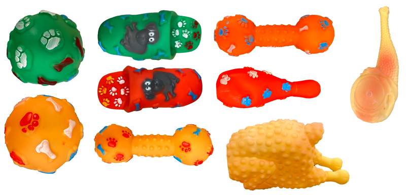 Wholesale Squeeze Plastic Dog TOY