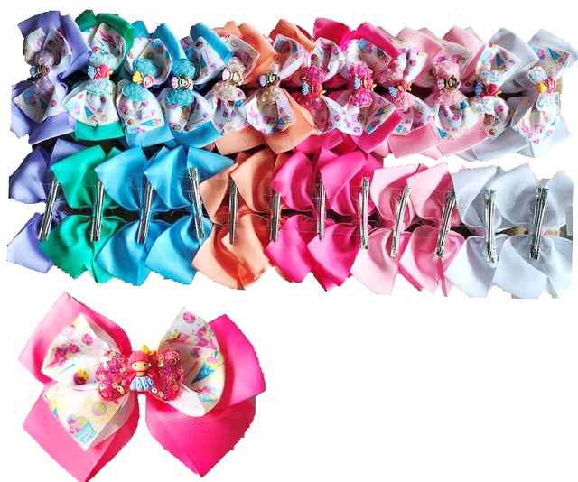 Wholesale Girl's BOW Tie HAIR Clip